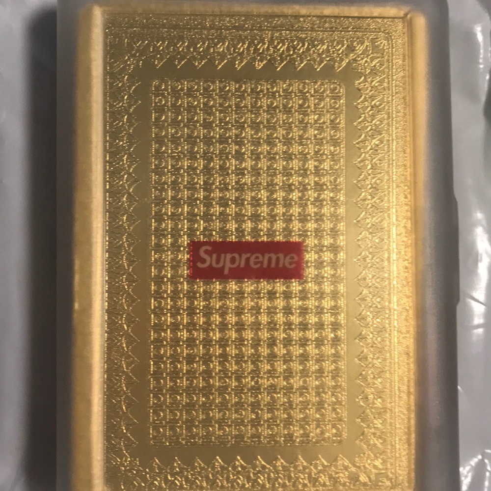 Supreme FW13 playing cards